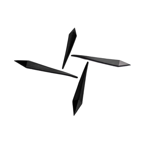 Ioensy - 4X Almohadillas Para Pisotear Snowboard Almohadilla De Tracción Para Pisotear Snowboard Para Snowboard En Invierno Negro