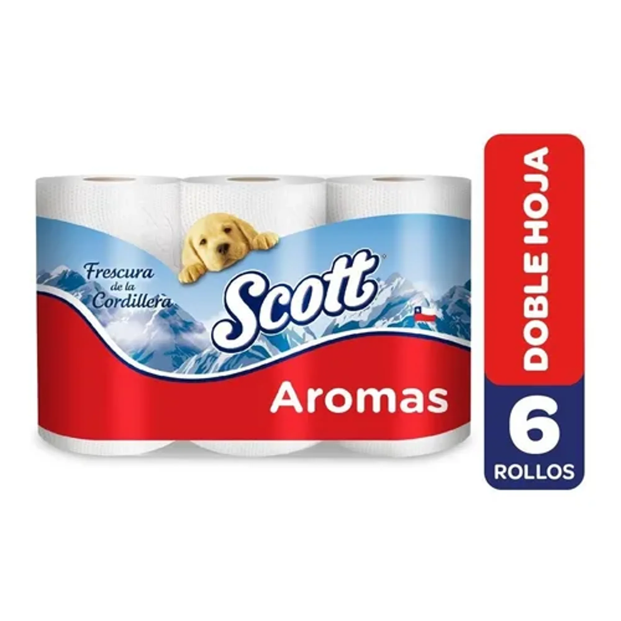 Papel Higienic Doble Hoja 21mt 6un Scott