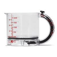 Wakeshome - Taza Medidora Ajustable 4 En 1 Multifuncional Vaso Medidor 250Ml