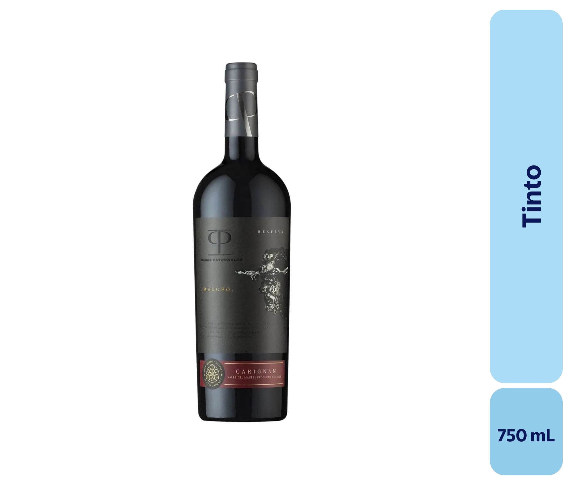 Vino Tinto Botella 750 mL Casas Patronale
