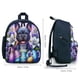 thumbnail image 2 of Bulldog Francés Mochila Escolar para Niños y Niñas, Mochila Infantil Ligera de Alta Calidad, Grande y Duradera Azul, 2 of 6