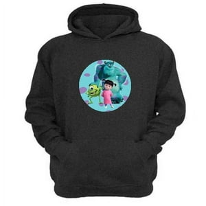 Genérico - Polerón Canguro Fabrica De Monstruos Gris Oscuro Talla Xs Unisex