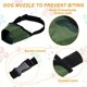 thumbnail image 4 of Uxcell Bozal Rápido, Cubierta de Boca para Perro Ajustable Transpirable Protección de Seguridad Bozales para Perros Sin Ladridos Anti-Mordeduras Anti-Masticación (L, Camuflaje), 4 of 7
