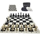 thumbnail image 1 of Juego de ajedrez BESTCHIC de 51 cm, tablero de silicona plegable, piezas de 10 cm, 1 of 9