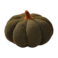 Bothyi - Almohadas De Calabaza De Halloween, Cojín Decorativo De Felpa Para Sofá, Dormitorio, Sofá, Color Verde Oscuro