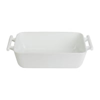 Fuente De Horno Lisa Con Asas 25X15Cm Blanco Contour Wolfen