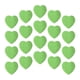 thumbnail image 4 of Lavado Facial Puff En Forma De Corazón Suave Para Eliminación De Maquillaje Limpieza De La Piel Masaje Verde 20 Piezas, 4 of 5