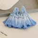 thumbnail image 1 of suxuMhao Decoración Paquete de 50 Borlas de 3in con Degradado Azul, Mini Borlas Ombré para Manualidades, Borla Colgante para Decoración de Linterna, Borlas DIY para Proyecto de Arte y Manualidades,, 1 of 4