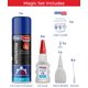 thumbnail image 2 of Pegamento de cianoacrilato Magic Chems CA Glue con activador 50 ml + 400 ml, 2 of 9