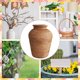 thumbnail image 3 of Xiao Hua Florero de Ratán, Soporte para Maceta, Almacenamiento de Plantas, Decoración de Florero de Sauce, Decoración de Flor Seca, Maceta, 1 Pieza, 3 of 4