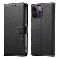 Foxdock - Funda Para Iphone 14 Pro– Cuero Premium, 3 Ranuras Para Tarjetas, Protección Contra Impactos