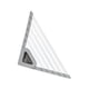 thumbnail image 1 of Escurridor De Platos Plegable Triangular Gris Claro, 1 of 3
