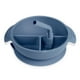 thumbnail image 1 of Bowl Con Divisiones + Base De Ventosa Azul, 1 of 3