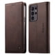 thumbnail image 1 of Funda Billetera de Cuero para [Samsung Galaxy S21 Ultra], Bloqueo RFID, Tarjetas y Soporte Café, 1 of 5
