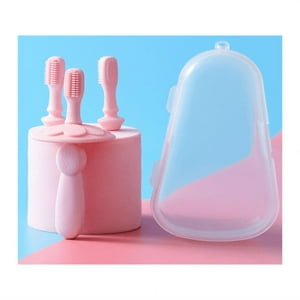 Oem - Cepillos De Entrenamiento Silicona Para Bebe Rosa