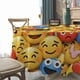 thumbnail image 3 of Emoji Mantel Redondo con Estampado Icónico de Temática, Se Adapta a la Mayoría de Mesas, Fácil de Cuidar, Regalo Perfecto para Aficionados, Amigos y Familia.152cm, 3 of 5