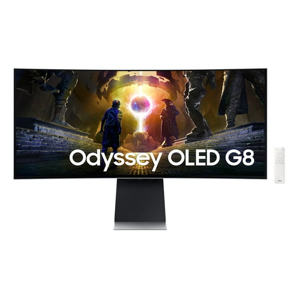 34" Odyssey OLED G8 G85SD WQHD 175Hz Monitor Gamer Curvo