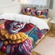thumbnail image 2 of Pennywise Bedding Set Duvet Cover Comfortable and Lightweight Cartoon Bedding 3 Piece Bed Set, 2 of 5
