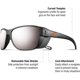 thumbnail image 2 of Lentes Julbo Camino 58 mm Spectron 4 removibles, 2 of 3