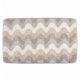 thumbnail image 1 of Alfombra de baño absorbente antideslizante lavable a máquina REGALWOVEN, alfombra de baño geométrica, alfombra de baño de felpa para bañera, ducha y lavabo, decoración del hogar azul gris 24" x 16", 1 of 6