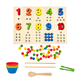 thumbnail image 5 of Juego Educativo Montessori de Conteo, Colores y Motricidad Fina de Madera, 5 of 6