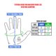 thumbnail image 2 of Guantes de fútbol NXT NXTRND G1 para jóvenes negros (talla grande para jóvenes), 2 of 7