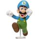 thumbnail image 1 of Figura de acción Super Mario 6 cm Luigi corriendo sobre hielo, 1 of 4