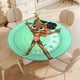 thumbnail image 4 of Super Sema-theme Fitted Round Tablecloths Elastic Edged Table Covers Waterproof Table Cloth for Kitchen Holiday Party Tables Decor 120cm, 4 of 6