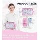 thumbnail image 2 of Bolsa para Mahjong Asmeet 166 fichas 23 × 15 × 8 cm Rosa claro, 2 of 6