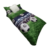 Velazio - Cubre Plumón Para Cama De 1.5 Plazas Futbol