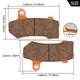 thumbnail image 5 of Kit de Pastillas de Freno Sinterizadas Zinger Auto Parts para Harley Davidson, 5 of 6