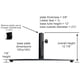 thumbnail image 2 of Base para paraguas Tropishade, placa de acero, 16,33 kg, color negro, 2 of 6