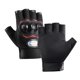 thumbnail image 1 of Guantes De Motociclismo De Medio Dedo, Transpirables, Para Exteriores, Para Escalada, Caza, Etiqueta Roja Colorida, 1 of 5