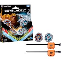 Hasbro - Beyblade X - Jurassic World Pack (T-Rex Stamina Type & Mosasaurus Balance Type)