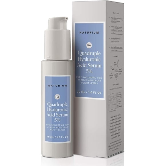 Sérum Naturium Ácido Hialurónico 5 30 ml Hidratante Rostro