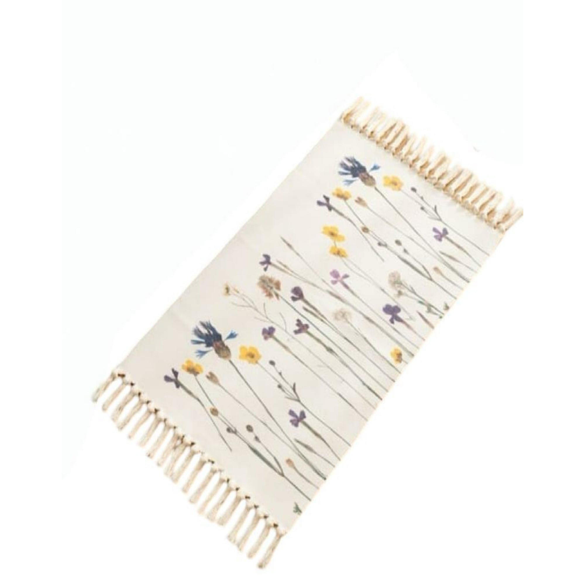 Genérico - Alfombra De Lino 60x90 Cm Para Bajada De Cama 4n10