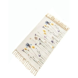 Genérico - Alfombra Lino 60X90 Cm Decorativa Bajada De Cama 4N10