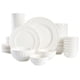 thumbnail image 1 of Juego de vajilla Gibson Home Zen Buffet de porcelana, 40 piezas, blanco, 1 of 7