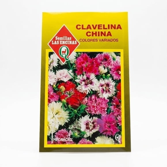 Semillas Clavelina China Las Encinas Colores Variados