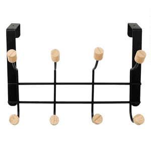 Genérico - Packs 4 Sin-Rastro Perchero Gancho Sobre Puerta Colgador