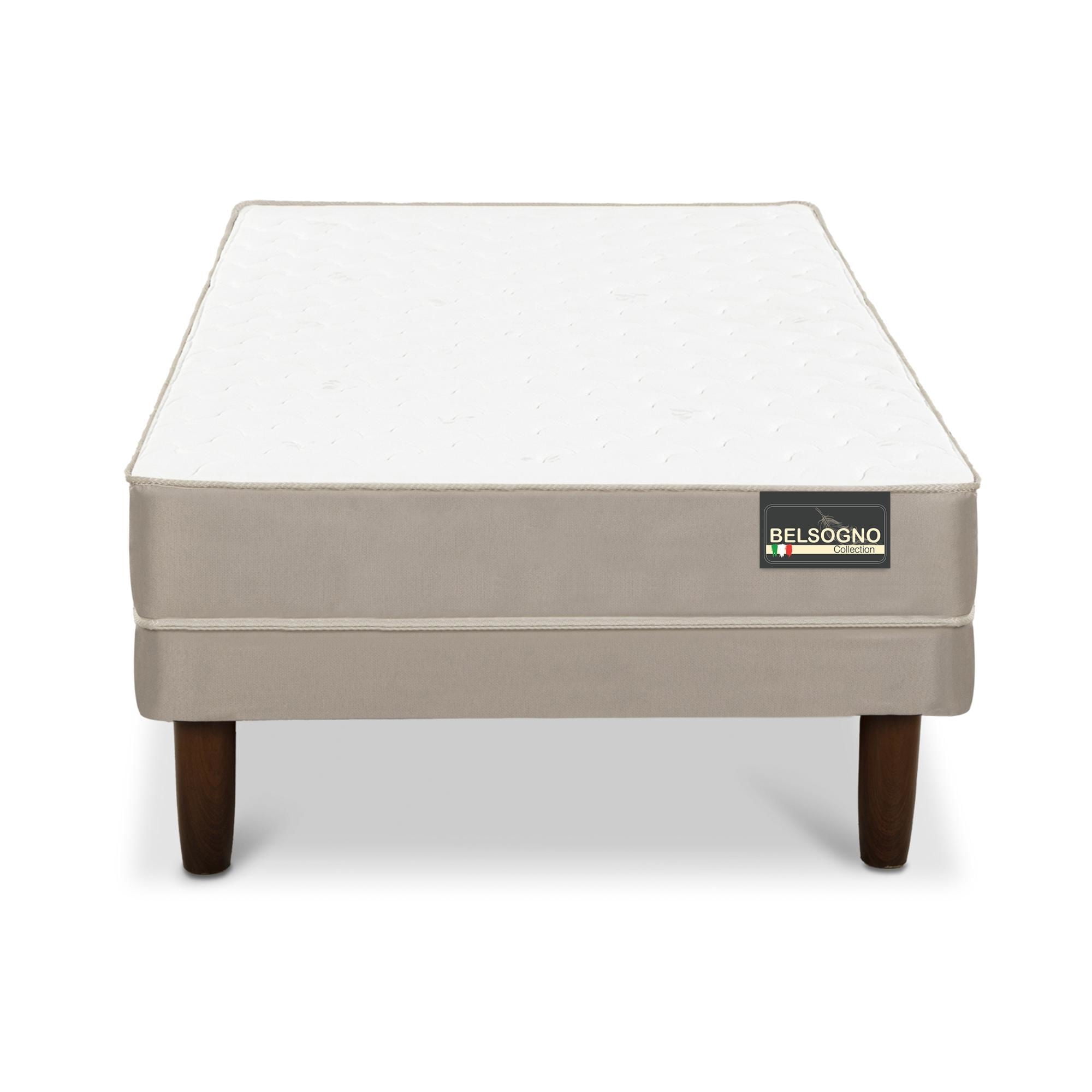 Cama Europea Belsogno Plus 1.5 Plaza Base Normal