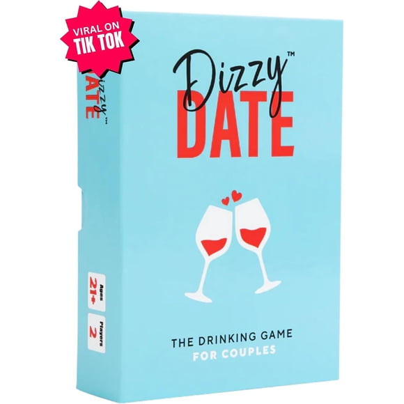 Juego de cartas Beer Pressure Dizzy Date, 100 cartas