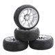 thumbnail image 4 of Paquete De 4 Neumáticos De Goma De 65 Mm Para WLtoys 144001 124018 On/Off Road Car Accs C, 4 of 5