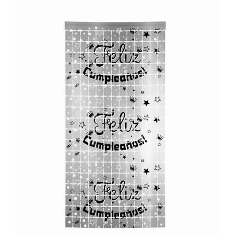 Genérico - Adorno Mural Metalico Fc Plateado 2X1 X1 Uni