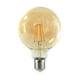 thumbnail image 2 of Ampolleta Led G95 Yellow Glass E27 6W Vintage Megabright, 2 of 3