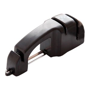 Magideal - Afilador De Cuchillos De Cocina, Herramienta Para Afilar Cuchillos, Compacto, Manual, Rápido, Mini Afilador De Cuchillos Para Herramientas De Jardín Y