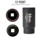 thumbnail image 3 of Conector NEIKO 02524A, 33 mm, 1/2», Deep Impact, 12 puntos, 3 of 4