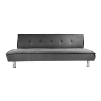 Importclick - Futón Sofá Cama Ajustable 170X50X40 Cm Gris