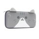 thumbnail image 3 of Lindo Estuche De Transporte Con Forma De Pata De Gato Compatible Con Nintendo Switch Slim Style Gris, 3 of 5