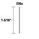 thumbnail image 2 of Clavos Metabo HPT, calibre 23, 3 cm, electrogalvanizados, 2000, 2 of 4